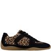 CLARKS WOMENS LACE TRAINER - LEOPARD ANIMAL PRINT